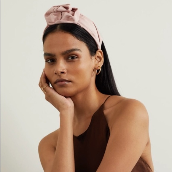 JENNIFER BEHR Rosamund silk-faille headband - Picture 1 of 9